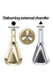 Hexagonal Black New Type External Chamfering Tool Angle Lap Trimming Debur Triangle/Hexagonal Handle - 4
