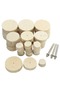 Roue de polissage feutre de laine,33 pièces,disque de polissage pour bijoux,tampons de ponçage mi... - 7