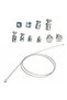 Universal Throttle Clutch Cable Repair Kit Lawnmower Rotovator Ride On Throttle Cable Brake Clutc... - 3