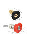 Buse de pulverisation haute pression pour lavage jardin, 1/4 pouces, connexion rapide, 0 15 25 4... - 6