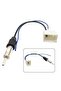 Radio Stereo CD Changer Antenna Female Plug Cable Adapter DC 12V For Toyota For LEXUS RX For Yar... - 8