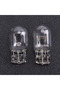 10pcs T20 W21W 7440 Sidelight car bulb Clear Glass halogen lamp Brake Stop Tail Lights white warn... - 3