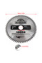 Saw Blade 7”180mm 60 Teeth Carbide Circular Saw Blade Cutting Disc for Wood Plastic - 5