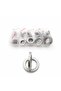 77pcs/set M3 to M18 304 Stainless Steel DIN25201 Double Deck Self-Locking Washer Wedge Loose Shoc... - 3