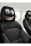 2pcs Funny Big-Eyed Cartoon Print Car Headrest Cover, Suitable For Travel And Daily Commuting,For... - 8