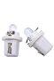 10 قطع من مصابيح LED حمراء، 10/20 قطعة من مصابيح السيارة T5 B8.5D 1SMD، 5050، مصابيح LED للوحة القيادة، جانبية، داخلية - 7
