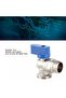 DN15 Angle Stop Valve G1/2 DN15 Male X G3/4 DN20 Male Thread Brass Quarter Turn Ball Valve - 7