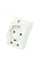 مقبس طاقة تيار متردد 220 فولت CNC Din Rail 35 مم مثبت على وحدات 16 أمبير موصل تيار متردد 220 فولت رمادي سكني - 3