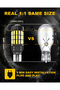 6000K White OUSHI W16W T15 921 Led Reverse Light Bulb, Canbus Error Free 12V 24V 6500K Xenon White 4 - 5
