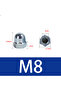M6-20Pcs DIN1587 Metric Zinc Plated Hex Cap Nut Domed Nuts For Decrotive M4 M5 M6 M8 M10 M12M 14 M16 - 6