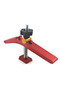 Red Aluminum Alloy Quick Acting Hold Down Clamp T-slot T-track Clamp Set Woodworking Tools
