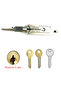 【Funny】2 In 1 Tool SS002 Tools For Home Door Civil Locks - 4