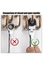 8mm 8mm-19mm Tubing Ratchet Wrench Tubing Ratchet Wrench Double Spanners Tools Oil Wrench Open end r - 2