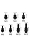 7pcs Rivet Nut Tools Hand Rivet Nut Head Simple Installation Manual Riveter For Rivnuts Tools For... - 3