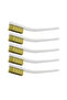 5Pcs 175mm Brass Wire Brush Mini Paint Rust Remover Steel Wire Brushes Industrial Metal Polishing... - 4