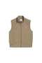 Women's dare to full zipper woven vest
