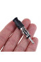 5pcs Auto Car Radio AM/FM Antenna Plug Adapter Male Connector Black - 4