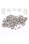 10Pcs 2x5x2.5mm MR52 ZZ 10/50pcs Small Bearings 2mm-9mm Bore 3x6x2.5 5x10x4 4x7x2.5 8x12x2.5 5x8x2.
