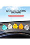 6pcs-stochastic Cute Animal Car Novice And Beginner Driving Safety Point Luminous Stickers For Drivi - 7