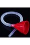 1Pc Car Refueling Funnel With Filter Strainer Gasoline Oil Fuel Filling Tools Motorcycle Oil Funn... - 7