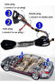 BM6M Universal 6M Long Radio & Power Extension Wiring Harness For BMW 3er 5er X5 M3 M5 E46 E38 E3... - 6