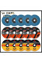Mini Cutting Disc, Circular Resin Saw Blade, Grinding Wheel for Angle Grinder, Polishing Flap Dis... - 8