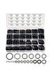 Nitrile O-ring fittings - a box of various gaskets and washers for pressure gaskets, pipin... - 8