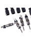 5pcs Auto Car Radio AM/FM Antenna Plug Adapter Male Connector Black - 5