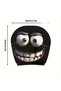 2pcs Funny Big-Eyed Cartoon Print Car Headrest Cover, Suitable For Travel And Daily Commuting,For... - 7
