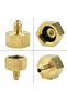 1 Pc Car Air Conditioner Adapter Refrigerantion Bottle Vacuum Pump Adapter Fit For R134A W21.8 To... - 7