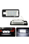 قطعتان من مصابيح لوحة الأرقام LED بيضاء 6000 كلفن لسيارات أودي A3 A4 S4 RS4 B6 B7 A6 RS6 S6 C6 S5 Q7 A8 S8 Avant Canbus - 8