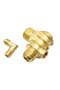1pcs 3-Port Check Valve Brass Male-Threaded For Compressor Small Air Pump Oil Free Machine Piston... - 8