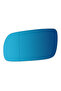 For VW Golf MK4 1996-04 Blue Wing Door Rearview Mirror Glass Heated Convex Left - 3