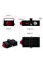 Oil Cooler Thermostat Sandwich Plate Filter Engine Transmission Oil Cooling Adapter 10AN Inline F... - 5
