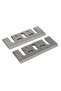 6Pcs Electric Planer Blade Clamp Tableting Cover Binder Clamp Outer Clamp For Dongcheng FF82 Maki... - 3