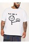 Unisex Minimal Intelligence Printed Oversize T-Shirt – Fun & Streetwear Style
