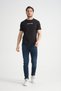 Black Men's Crew Neck T-Shirt Premium Cotton High Quality Regular Fit - 2