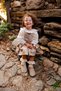 Vintage Flowery Girls' Jilet - 2