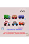 - Wooden Mini Car Set -C- 6 Pcs - 2