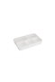 Dapper Organiser Set of 5, Clear Household Accessories for Home Organization, Storage Bins