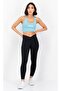 Women Sportswear Fit Plain Training Leggings, Black - 3