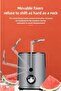 Juicer Extractor, High-Powered Motor, Stainless Steel Design, Large 1.7L Pulp Container, 1.1L Juice - 6