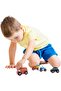 - Wooden Mini Car Set -C- 6 Pcs - 7