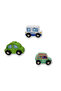 - Wooden Mini Car Set - D - 6 Pcs - 4