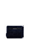 Men's Genuine Leather Navy Blue Nubuck Card Holder - 2