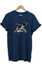 Outdoor Hunting Kurzhaar Dog Printed 100% Cotton Regular Fit Crew Neck T-Shirt