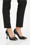 Black Women's Thin Heeled Shoes Pc-55118 Z