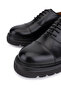 Men's Genuine Leather Black Classic Shoes - 3