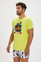 Rıcardo Men's Yellow T-Shirt 24.01.07.040-C120 - 4
