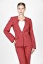 Zero Collar Single Button Sports Women's Jacket-Tile - 1190100 - 3